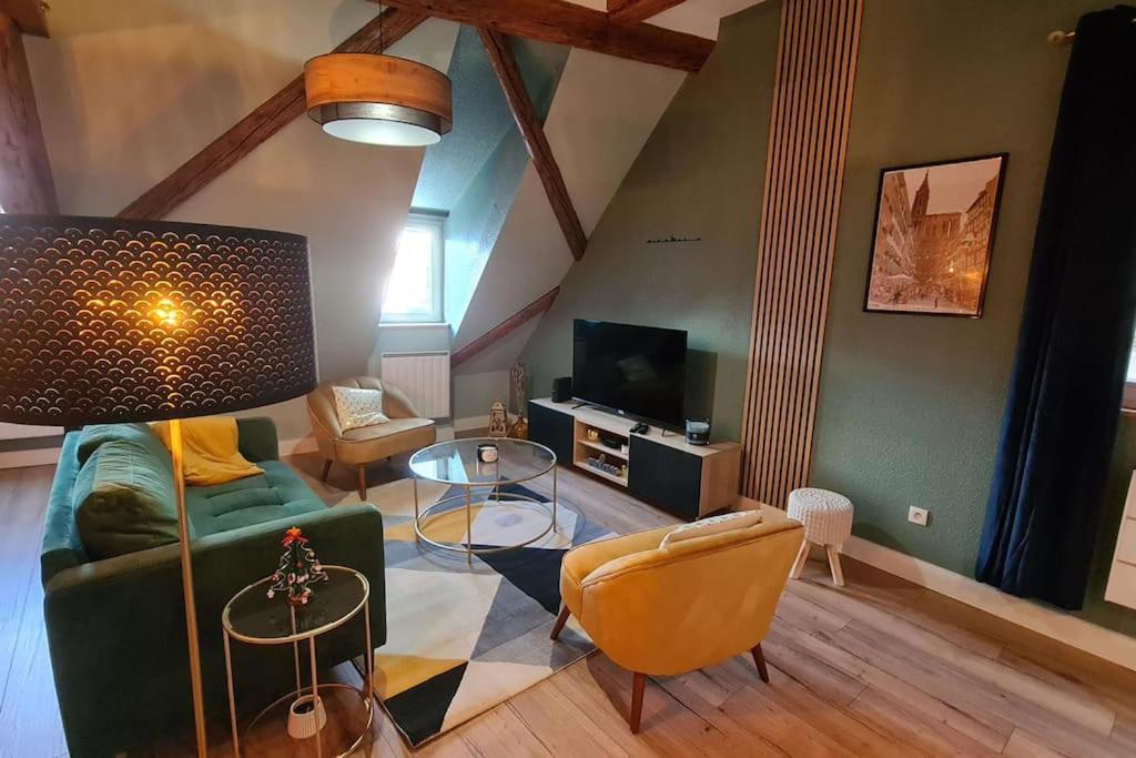 Апартаменти Duplex Centre - Le Marche Оберне Екстер'єр фото